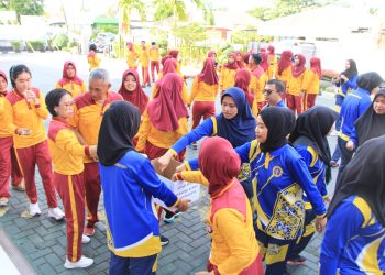 Perkuat Kepedulian Kepada Sesama, Personel Rumkit Bhayangkara Sisihkan Sebagian Rezekinya Melalui Kotak Amal