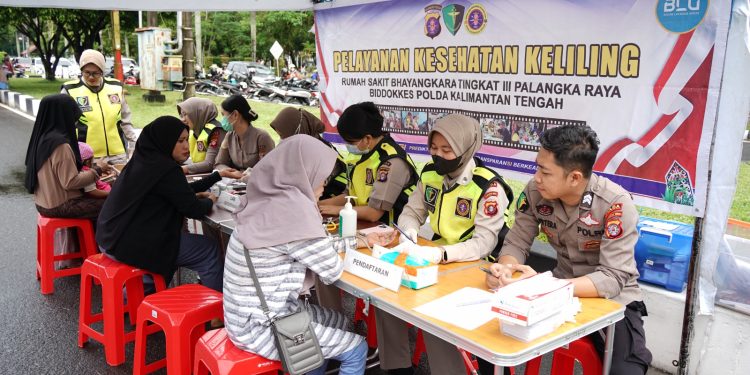 Dekatkan Layanan Untuk Masyarakat, Rumkit Bhayangkara Adakan Pemeriksaan Kesehatan Gratis Di CFD